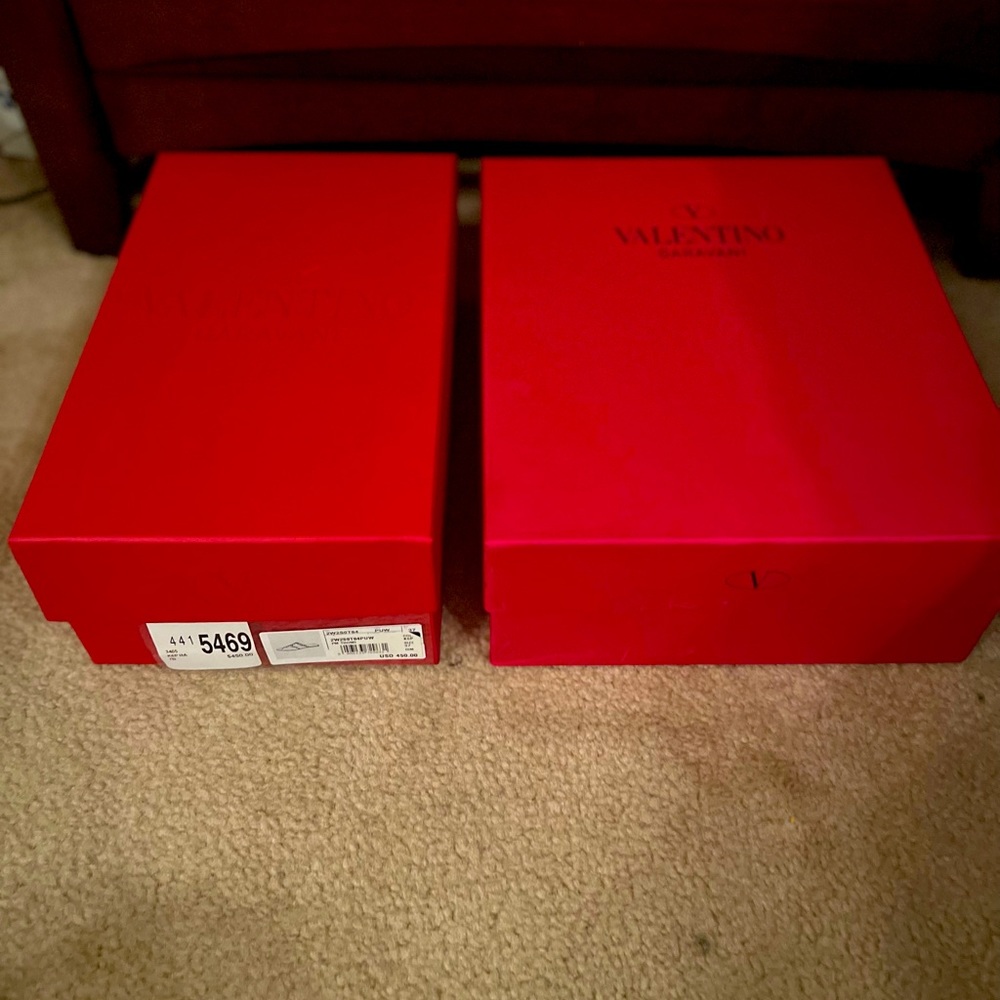 Valentino Garavani Empty Shoe Boxes